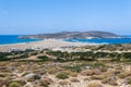 Beach Prasonisi. Rhodes Island. Greece