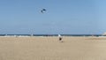 Beach in Prassonisi on Rhodes. Royalty Free Stock Photo