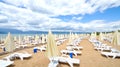 Beach on a Prespa Lake, Macedonia Royalty Free Stock Photo