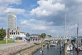 Beach promenade with the hotel Maritim in TravemÃÂ¼nde