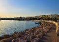 Beach promenade and La Croisette, Cannes, France