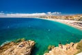 Beach promenade in old city center of Nice, French riviera, France