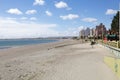 Beach at Puerto Madryn, a city in Chubut Province, Patagonia, Argentina