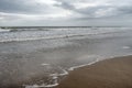 Beach in Punta Mogotes , Mar el Plata , Argentina