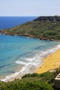 Beach at Ramla Bay, Gozo, Malta