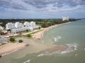 Beach in Rayong, Thailand Royalty Free Stock Photo