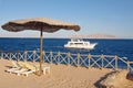 Beach at the Red Sea, Sharm El-Sheikh, Egypt Royalty Free Stock Photo