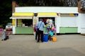 Beach refreshments, Filey, Yorkshire.