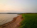 Beach at Rekyva lake