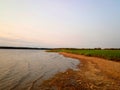 Beach at Rekyva lake