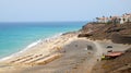 Beach in the resort of Playa de Esquinzo, Fuerteventura, Canary Islands, Spain