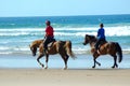 Beach riders Royalty Free Stock Photo