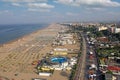 Beach Rimini cityscape