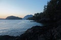 Beach Rocks Pacific Royalty Free Stock Photo