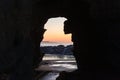 Beach Rocky Cliff Hole Ocean Pool Landscape