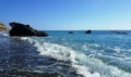 Beach With Rocky Stones In A Sea On Crete Island, Greece 02