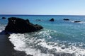 Beach With Rocky Stones In A Sea On Crete Island, Greece 03