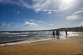 The beach on the Roman coast