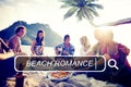 Beach Romance Leisure Summer Vacation Holiday Concept