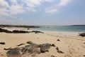 Beach in Roundstone, co. Galway, Ireland. Royalty Free Stock Photo