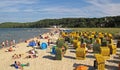 Beach on Ruegen island Royalty Free Stock Photo