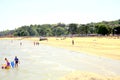 Beach, Ryde, Isle of Wight. Royalty Free Stock Photo