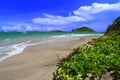 Beach on Saint Lucia Royalty Free Stock Photo