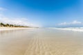 Beach of Salalah, Dhofar, Sultanate of Oman Royalty Free Stock Photo