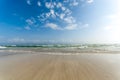 Beach of Salalah, Dhofar, Sultanate of Oman Royalty Free Stock Photo
