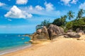 Beach at Samui island Royalty Free Stock Photo