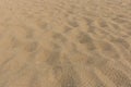 Beach sand abstract pattern nature after rain texture background surface backdrop Royalty Free Stock Photo