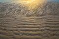 Beach sand background at sun rise morning time Royalty Free Stock Photo