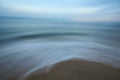 Beach Sand Sky and Tropical sea. Royalty Free Stock Photo