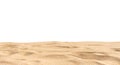 Beach sand in solated on white Royalty Free Stock Photo