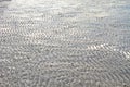 Beach sand waves warm texture Royalty Free Stock Photo