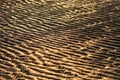 Beach sand waves Royalty Free Stock Photo