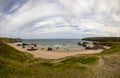 The beach at Sango Bay on the north coast of Scotland Royalty Free Stock Photo