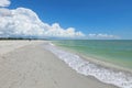 The beach on Sanibel Island, Florida Royalty Free Stock Photo