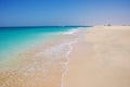 Beach at Santa Maria - Sal Island - Cape Verde Royalty Free Stock Photo