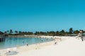 Beach scene in the Bahamas, Caribbean