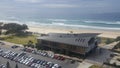 Beach Scene - Panoramic views of Broadbeach Qld Australia Royalty Free Stock Photo