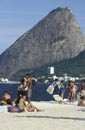 Beach scene in rio de Janeiro, Brazil.