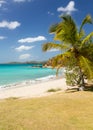 Beach scene St Thomas USVI Royalty Free Stock Photo