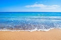 Beach and sea Royalty Free Stock Photo