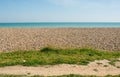 Beach and sea at Ferring, Worthing, England