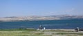 A Beach on Sea of Galilee or Kinneret, Israel