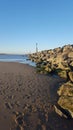 Beach at Sea Palling with rocks