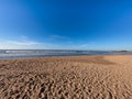 Beach sea sand and sky in sri lanka Royalty Free Stock Photo