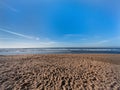 Beach sea sand and sky in sri lanka Royalty Free Stock Photo