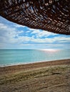 Beach, sea and sky in Mamaia